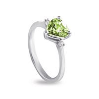 Anillo Lux Gioielli Mujer in Oro blanco Peridoto ANLK3428PT;SEM;BI - ANLK3428PT;SEM;BI